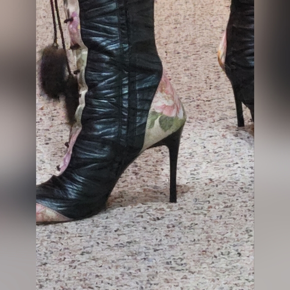 Boots by Sacco with mink tassels size 40 - Picture 1 of 12